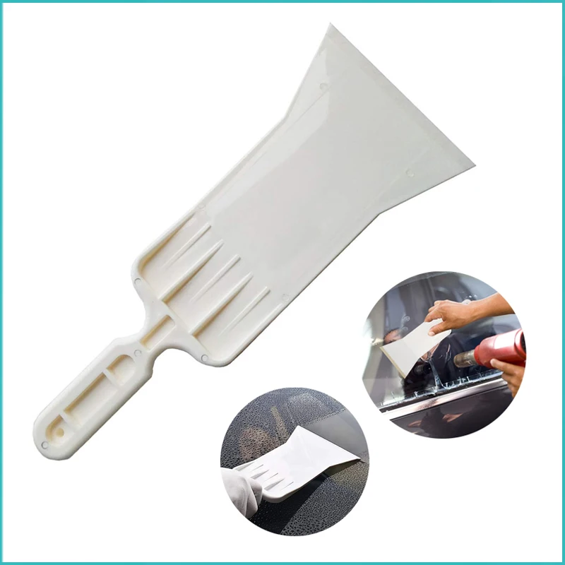 Long Handle Car Bulldozer Squeegee for Window Tint Film Installing Vinyl Wraps Water Squeegee Glass Cleaner Water Blade Scraper