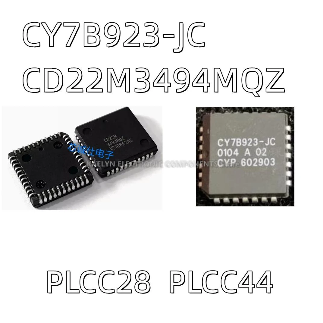 5-pcs-lote-cy7b923-cy7b923-jc-plcc28-cd22m3494-cd22m3494mqz-cd22m3494mqz96-plcc44