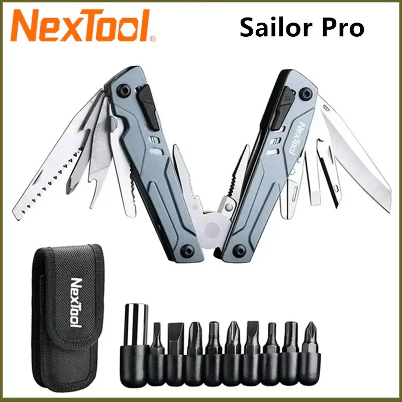 

NexTool Sailor Pro 14 In 1 Multitool Folding Pliers Portable Scissors Opener Screwdriver Outdoor Camping Multi-Function Tools