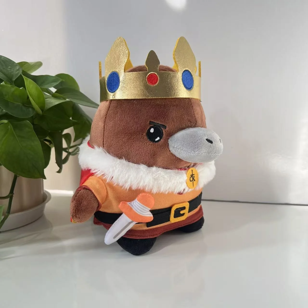 Corações de ferro ou kaiser ornitorrinco brinquedo de pelúcia macio bonito jogo de pelúcia animal boneca ornitorrinco cosplay jogador jogo presentes de aniversário