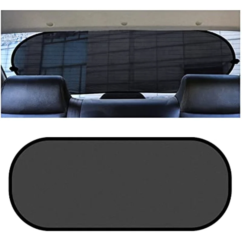 

Автомобильные аксессуары, солнцезащитный козырек на заднее окно с присоской, защита от ультрафиолетовых лучей для заднего окна автомобиля, сетчатая крышка блокировки солнечного света