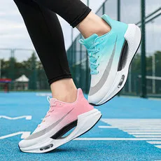 

Air Cushion Marathon Carbon Plate Men Sports Running Shoes Breathable Lightweight Women's Comfortable Athletic Nonskid Sneakers