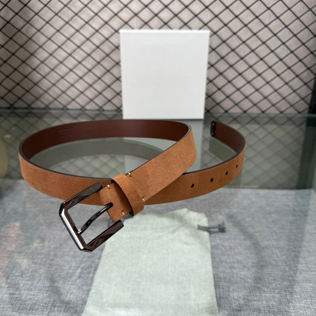 

Универсальный двусторонний мужской ремень класса люкс для делового и повседневного стиля, подарок на праздник, ручная работа, из натуральной кожи высшего качества, замшевая гладкая кожа