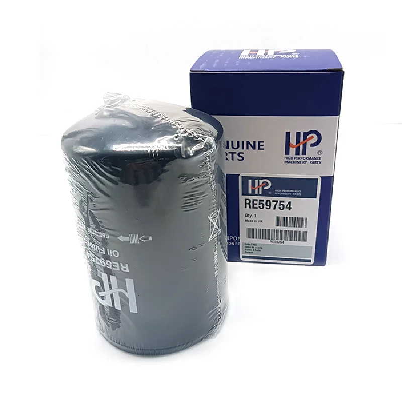 For HP Brand Spin-on Engine Oil Filter RE59754 RE59574 PH8476 B7125 P551352 LFP5757 W925 Excavator Parts