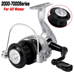 GHOTDA  Jigging Spinning Reels High Speed 5.2:1 Max Drag 10kg Foldable Handle 2000-7000 Seawater Freshwater Fishing Reel