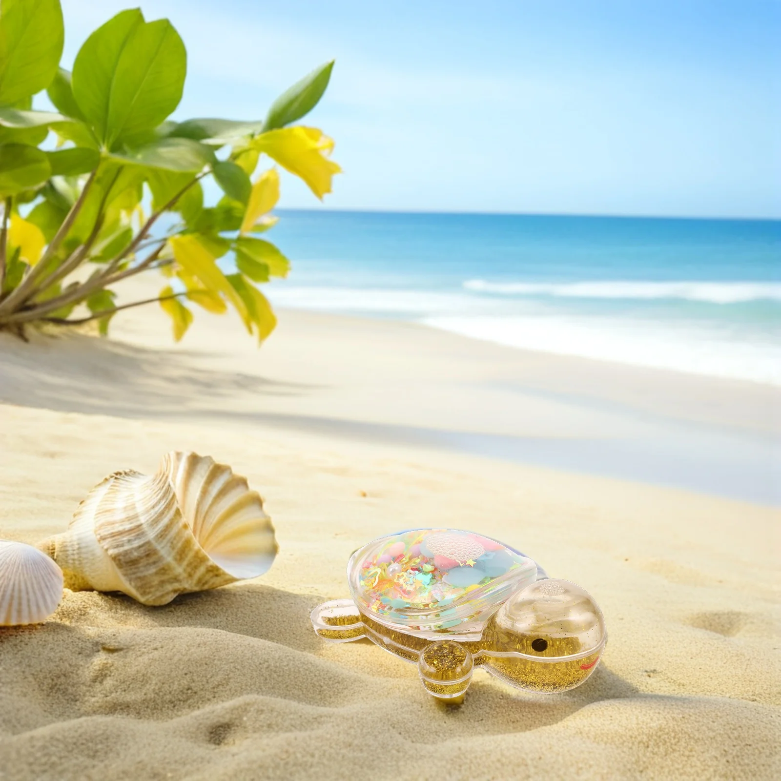 

4Pcs Liquid Motion Flowing Decoration Creative Multicolor Desktop Aquarium Pool Party Birthday Favor Ocean Animal