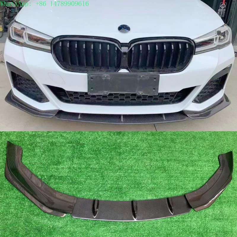Full Custom Build With Old-to-new Body Kit ConversionG30 LCI High Quality Carbon Fiber FD Style Front Lip Front Bumper Lip Front