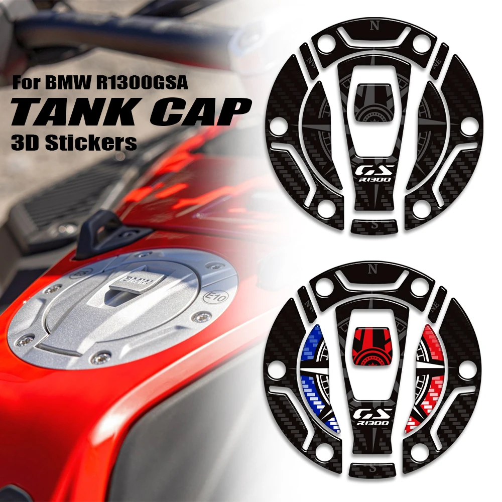 2024 2025 Motorcycle Decals For BMW R1300GSA R 1300 GS Adventure GSA Tank Pad Side Grips Gas Fuel Oil Cap Kit Knee 3D Stickers