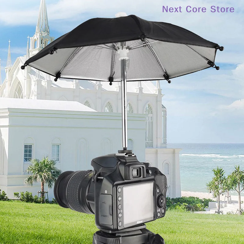 [NC]Black Camera Umbrella Sunshade Rainy Holder For General Camera Photographic[NC]
