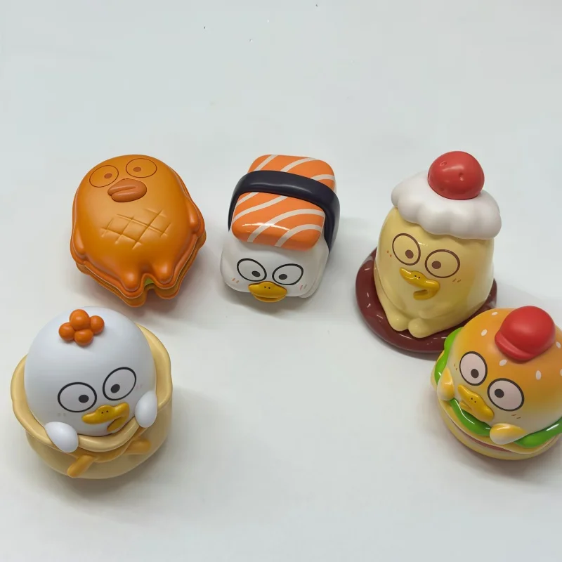 Autêntico novo produto pequeno liu pato lanche loja bonito grão saco cego caixa ornamento artesanal bonito criativo na moda brinquedo festivo