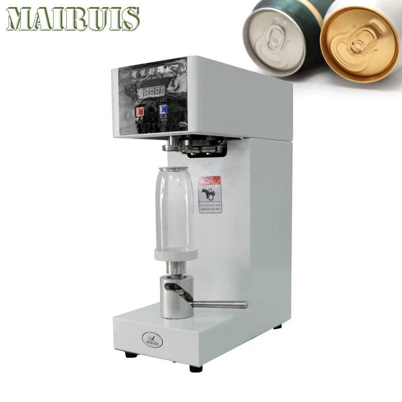 

Commercial Beverage Sealing Cup Automatic Tin Can Seaming Machine Beverage Machine For Beer Milk Tea Cup