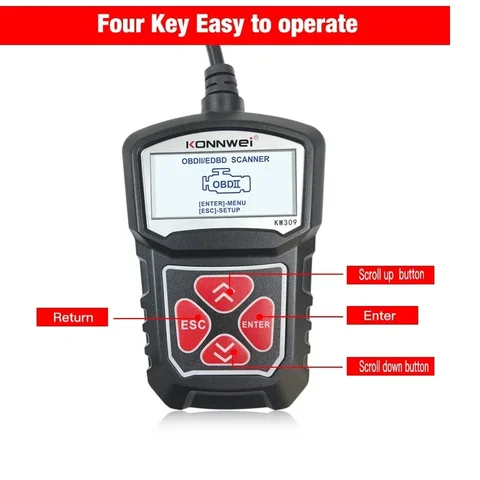 Сканер KW309 OBD2 Автомобильный диагностический сканер для Toyota Corolla Yaris Rav4 Avensis Auris Camry Reiz Check Vehicles Engine