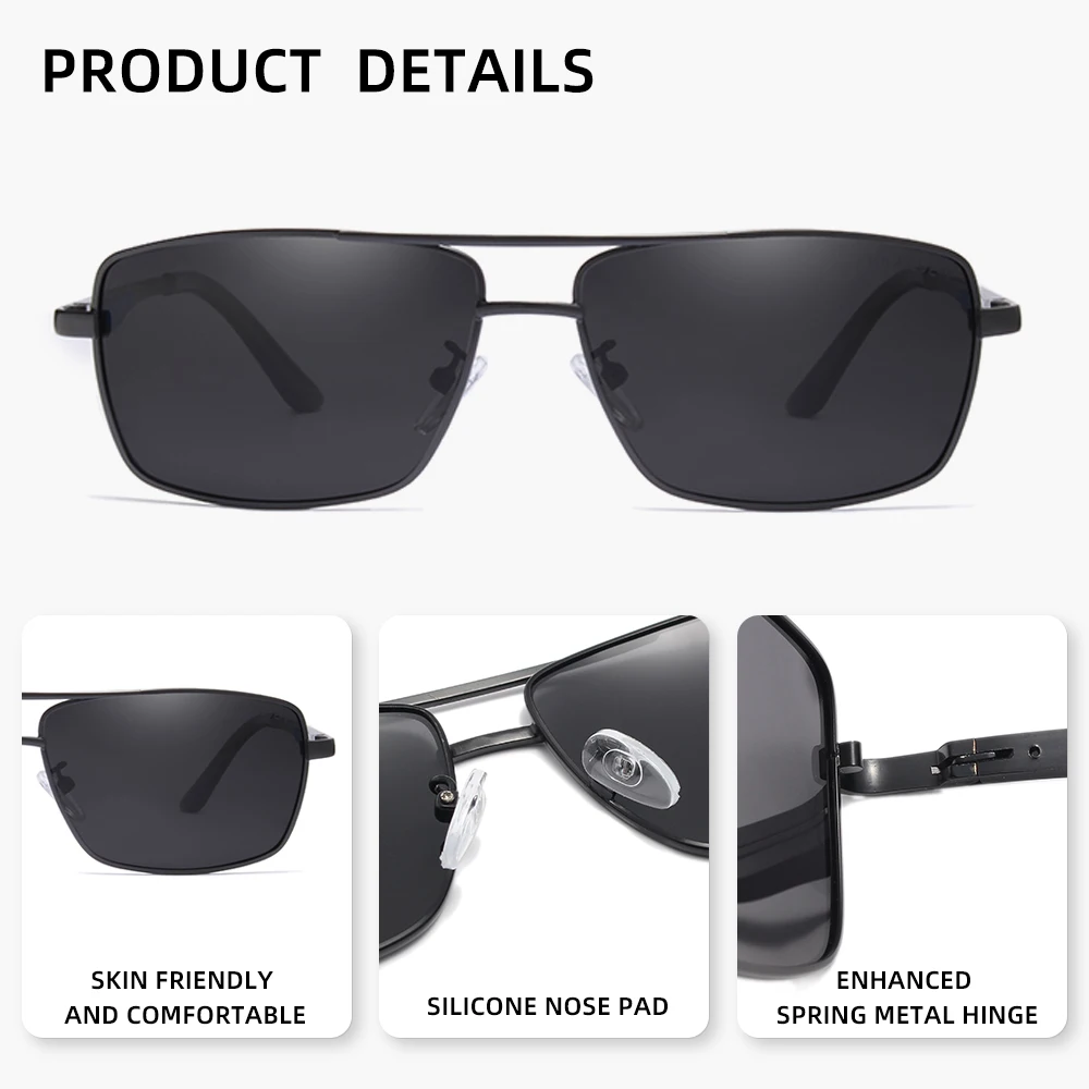 KINGSEVEN Moda alla moda Lenti ottiche Occhiali da sole Uomo Guida Occhiali da esterno Prescrizione Miopia Ipermetropia Occhiali progressivi