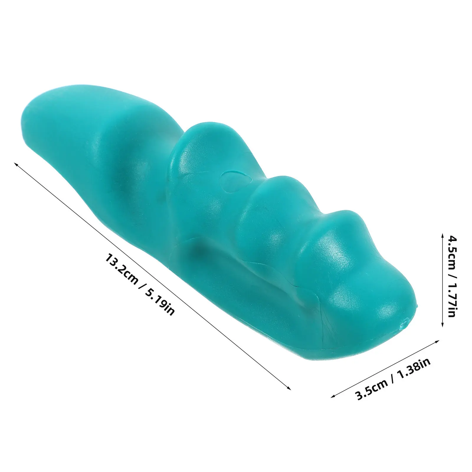 Lightweight Plastic Thumb Massager with Wave Non-Slip Handle for Daily Use Home Office Tissue Acupoint Massage