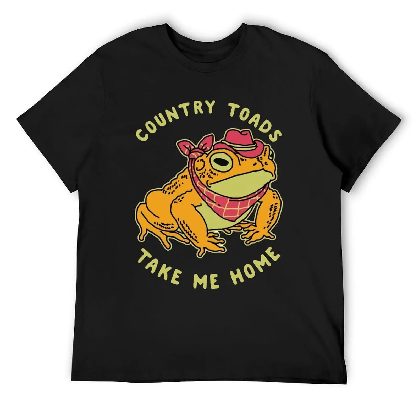 Country Toads Take Me Home Garden T-Shirt kawaii clothes vintage anime shirt blacks mens clothes