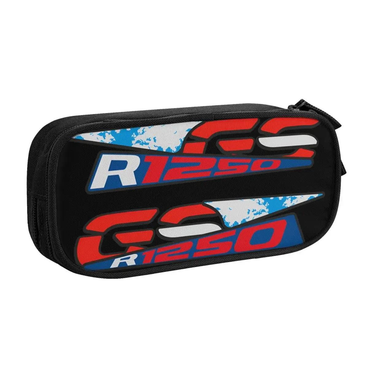 Custom GS Motorcycle Adventure School Pencil Case Boy Girl Large Storage Pencil Bag Pouch Students Stationery