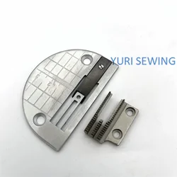 Thin material anti-wrinkle needle plate position tooth guage set industrial seiwng machine spare parts lockstitch