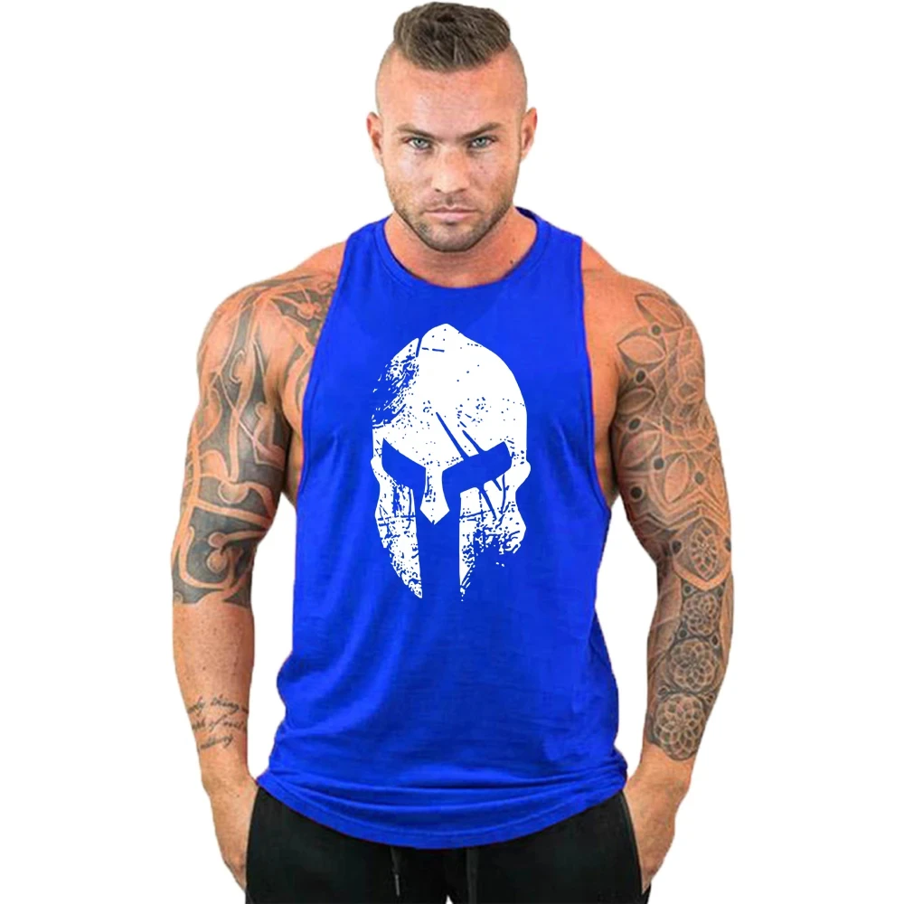 Gym Top Men Shirt Man Muscle Fit T-shirt Fitness Bodybuilding Stringer Vest Clothes Clothing Men\'s Singlets Muscular T-shirts