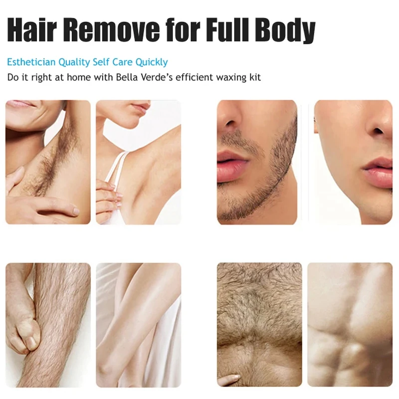 500ml Wax Melting Pot Wax Heater Rapid Depilation Removal Machine Waxing Kit Paraffin Heater Wax Beans Bead Heating Machine