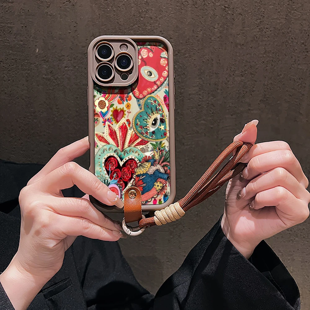 Mexikanische Zollbehörden Handyhülle für Samsung Galaxy S26 S21 S25 S24 S23 S22 Ultra Plus FE Hülle A16 A36 A54 A55 A56 mit Lanyard Funda – Detail 10