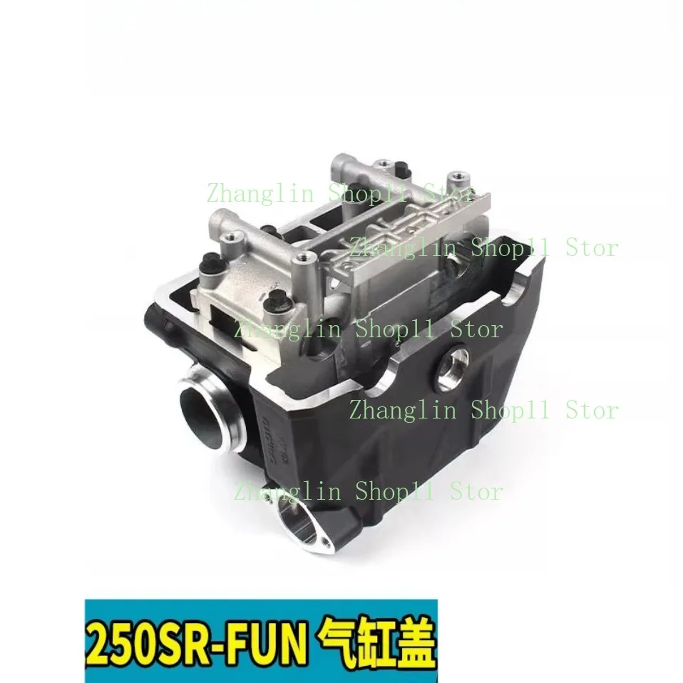 Cylinder Head Assembly Include CAMSHAFT VALVES Cylinder Cover for CFMOTO 250SR-FUN CF250-6 0DM0-022200-1BP00