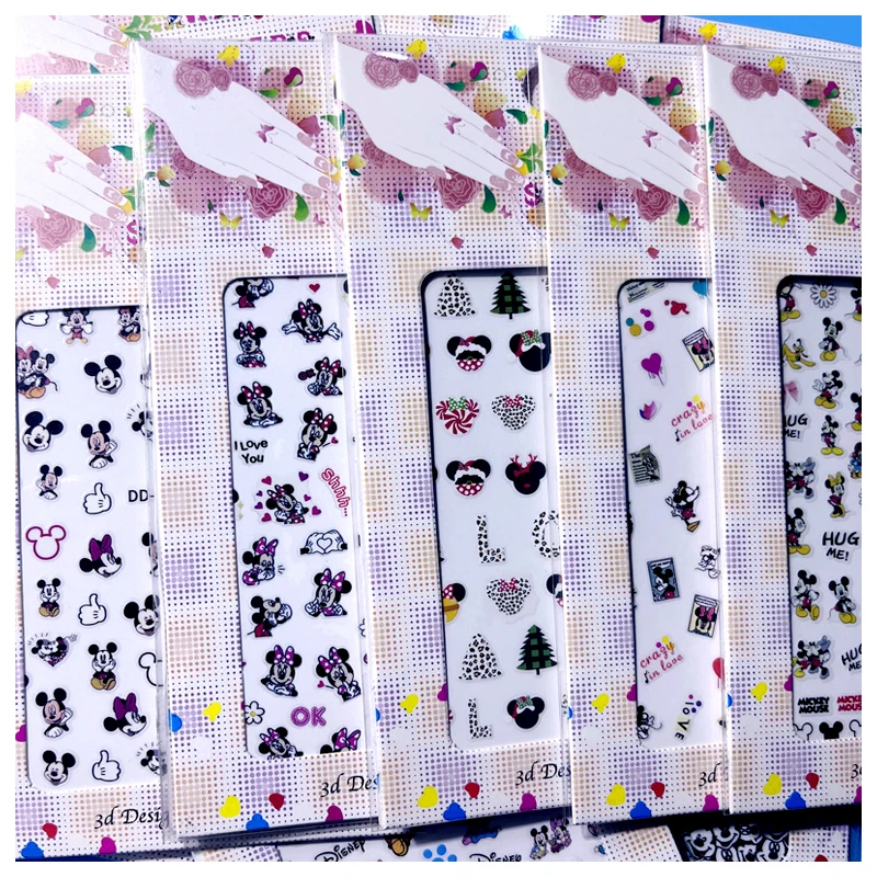 

1PCS Mini, Mitch, Mickey Mouse, Snow White Cartoon Children;S Animation Disney Art Nail Decal Slider Accessory Sticker