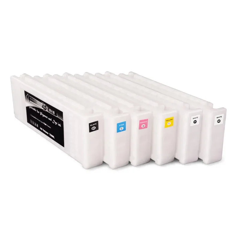 T7251 T7254 T725A1 T725A2 compatible ink cartridge for Epson surecolor F2000 F2100 F2130 F2140 printer full with DTG Textile ink