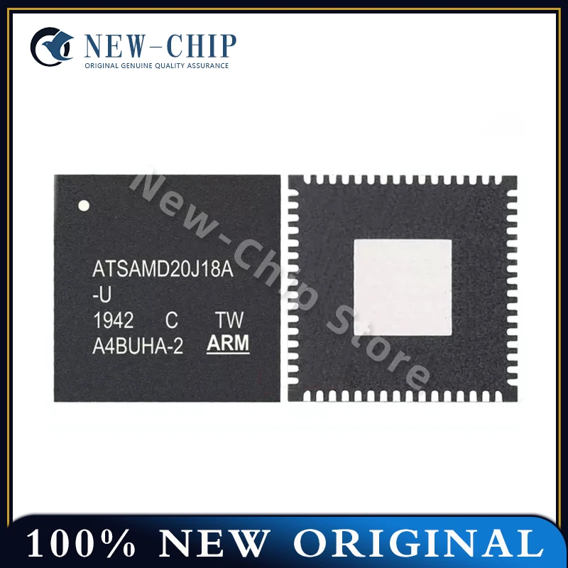 2PCS-10PCS/LOT ATSAMD20J18A-MU《IC MCU 32BIT 256KB FLASH 64QFN NEW ORIGINAL