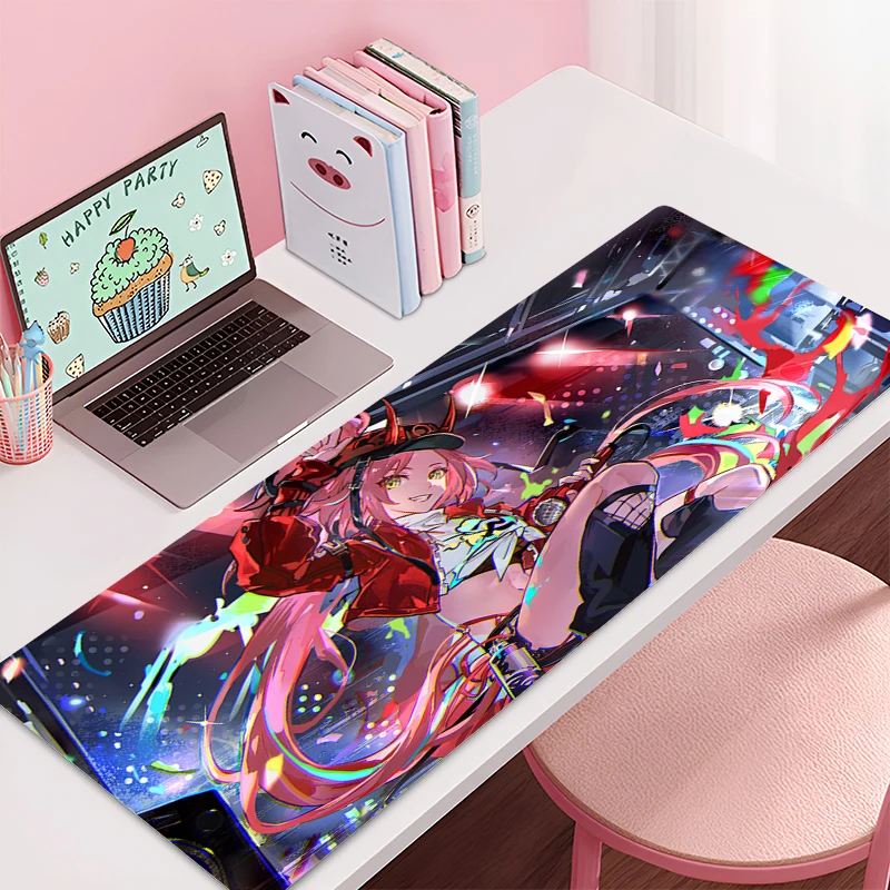 Mouse Pad Large Honkai: Star Rail Rappa Gamer Keyboard Mat Pads Gaming Desk Protector Laptops Mousepad Deskmat PC Anime Mousepad