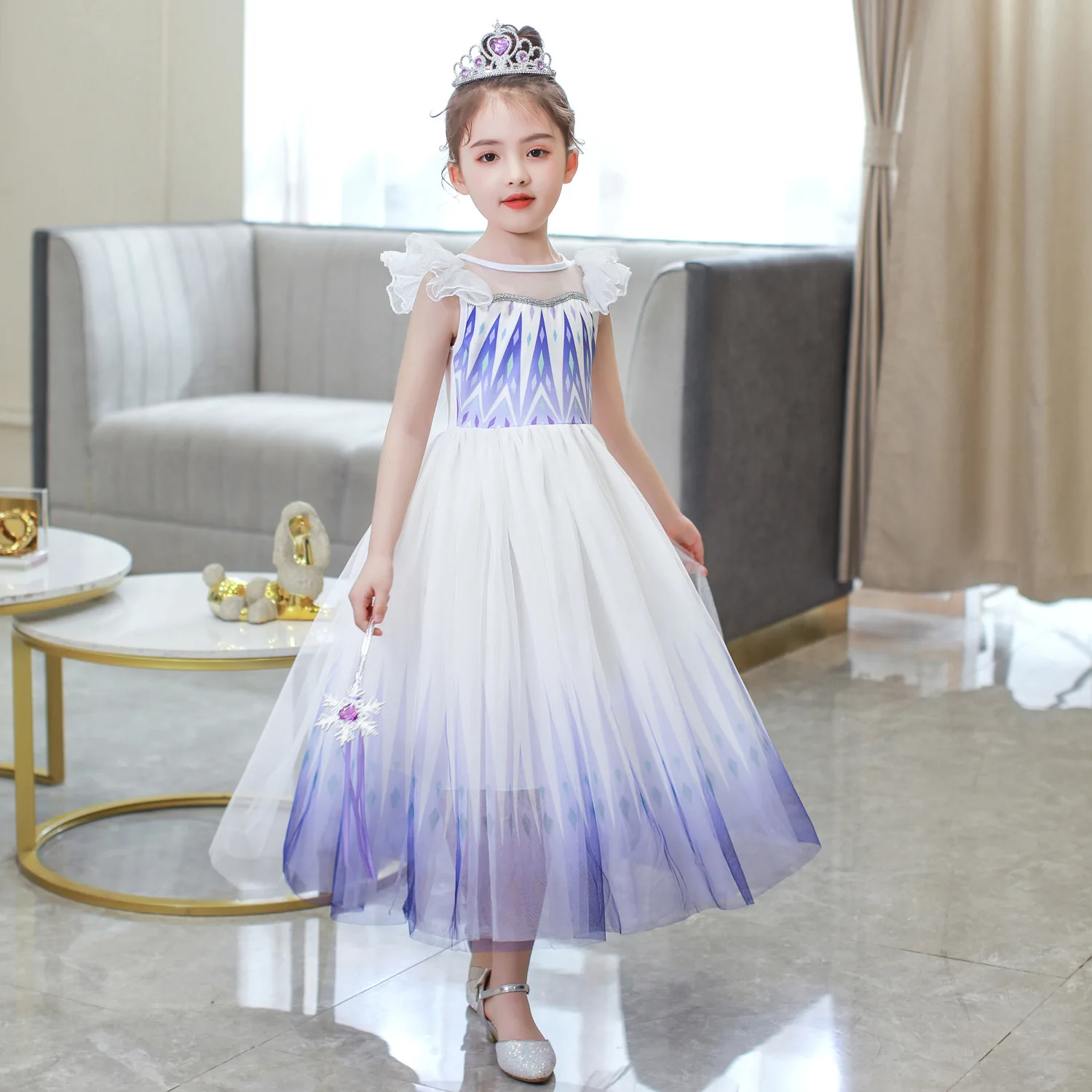 Prinzessinnenkleid für Mädchen – Partykleid für Kinder, elegantes Tutu-Kleid für besondere Anlässe
