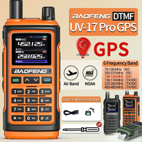 Baofeng UV-17 PRO GPS Air Band Walkie Talkie Wireless Copy Frequency NOAA DTMF Type-C for UV-5R K5 21 pro Ham Two Way Radio