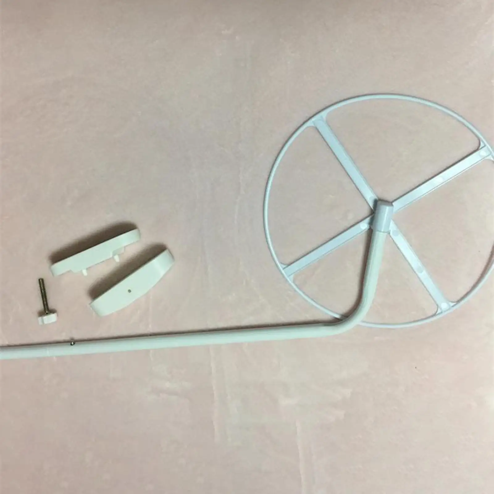Multifunctional Cot Shield Bracket for Baby Crib Canopy Mosquito Net Stand Bed Bell Holder Decoration Toys Mobile Clamp