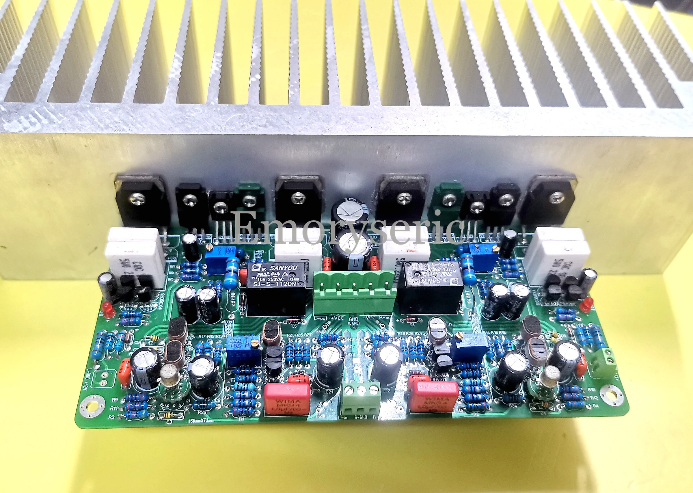 

Marantz HDAM & Goldmund Arch. Hybrid Power Amp Board, Dual-Mono Mirrored Design, Differential Pair, Class A