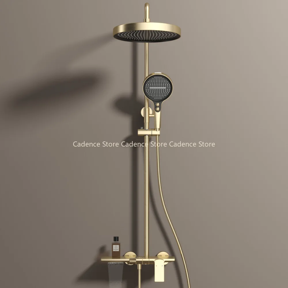 نظام مجموعة صنبور دش الحمام مجموعة 3-way دش الأمطار مجموعة دش خلاط رافعة مع اليد