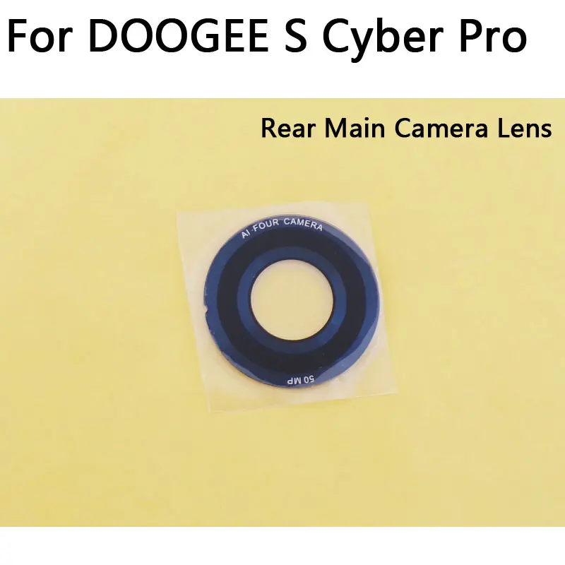 Original DOOGEE S Cyber Pro Rear Main Camera Lens Left Camera Lens Right Camera Lens Glass Cover For DOOGEE S Cyber Pro Phone