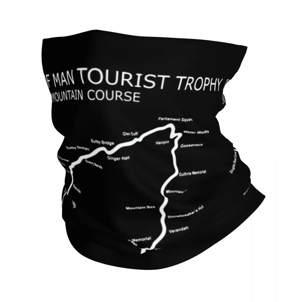 The Isle Of Man TT Bandana Neck Gaiter Printed Racing Motorbike Balaclavas Mask Scarf Warm Cycling Outdoor Sports Unisex Adult