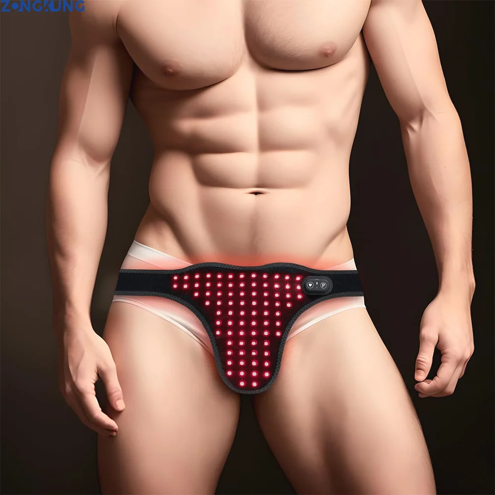 Male and Female Reproductive Health Care Abdominal Massage LED Red Belt Pulse and Heating Function Relieve Pain Also SuitablePet