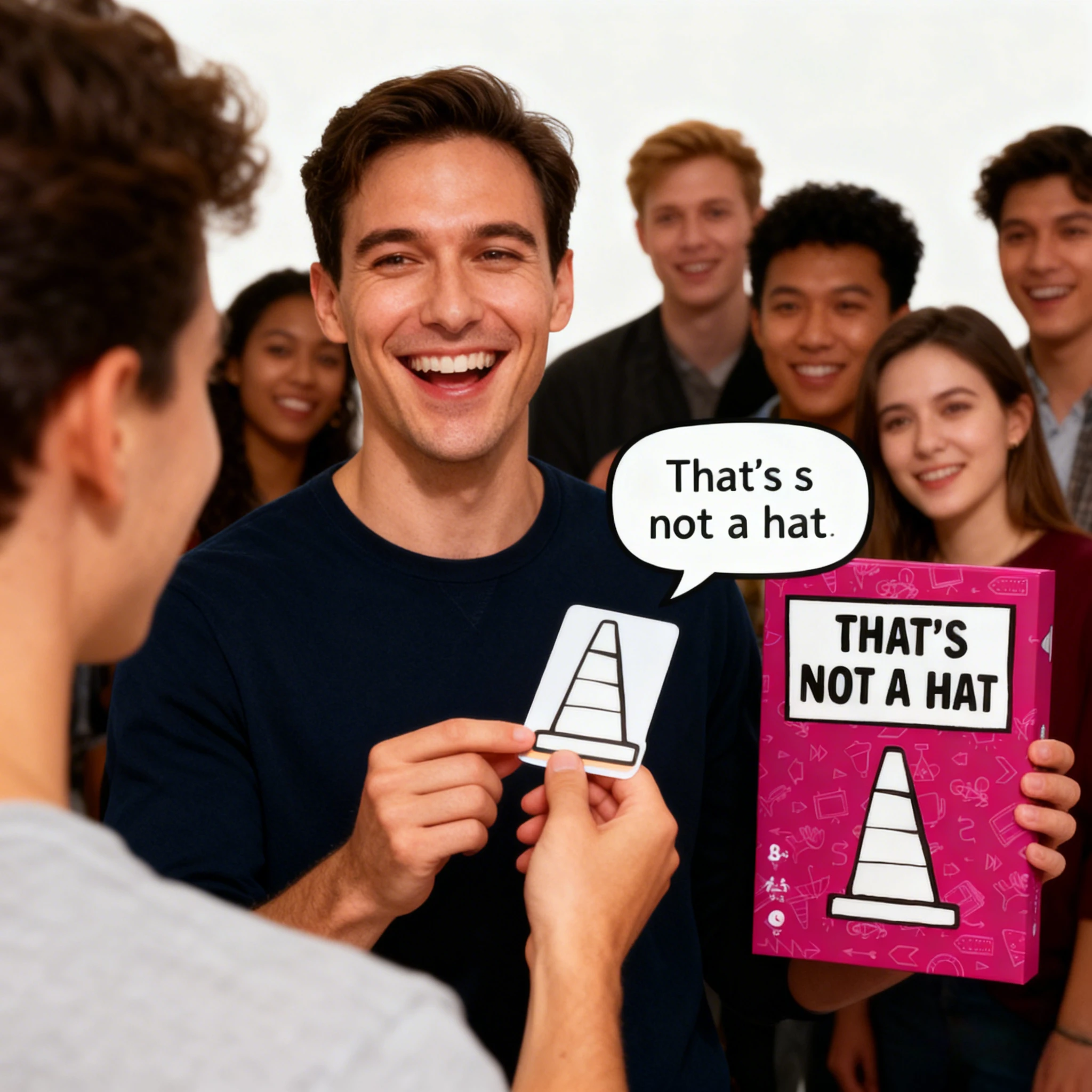

That’s Not a Hat Party Card Game, Fun Memory & Bluffing Challenge for Kids and Adults, Perfect for Family Game Night & Friends
