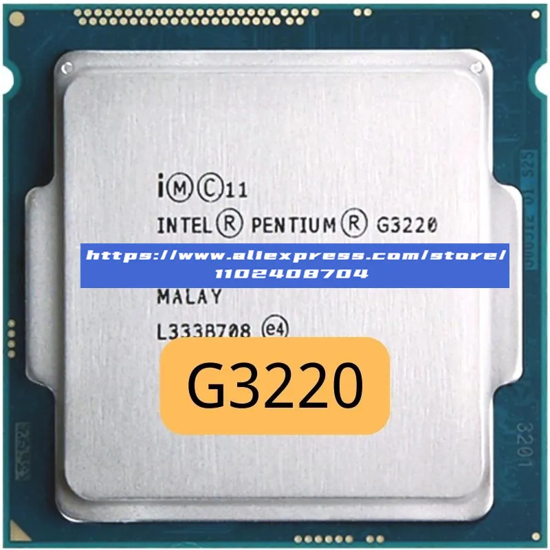 Intel Pentium G3220 LGA 1150 Desktop CPU Dual Core 3.0GHz L3 Cache 3M 53W