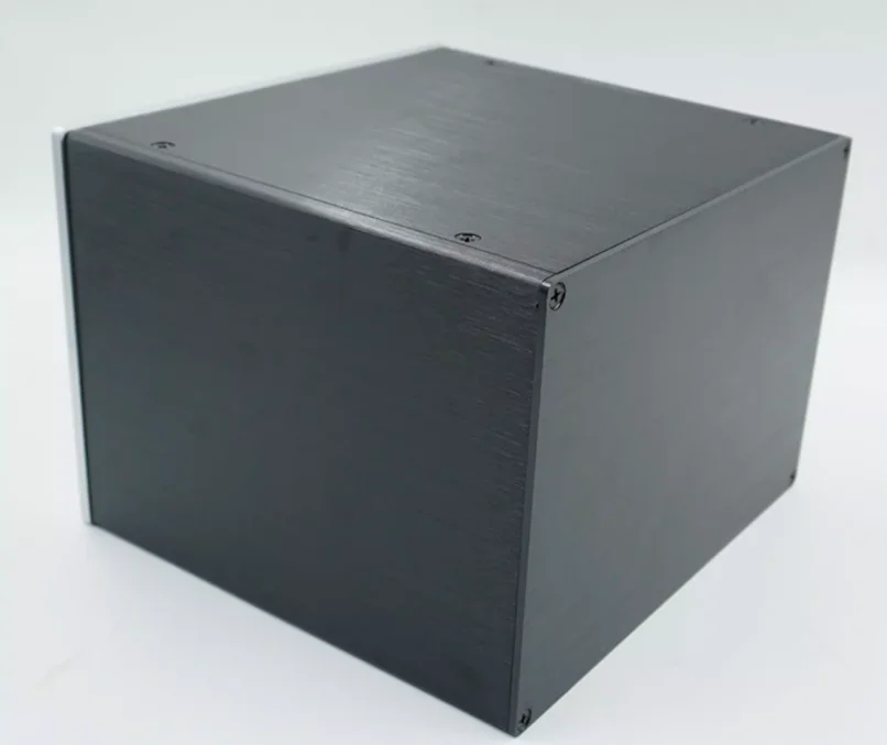 219*158*209mm All Aluminum Amplifier Chassis DIY Box Decoder Power Filter Preamp Power Amp Enclosure Aluminum AMP Housing