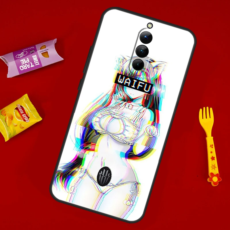 Sugoi Senpai Anime Waifu Sexy Girl Phone Case For ZTE Nubia Red Magic 10 Air 6 7 6S 7S 8S 9S 10S Pro 8 9 10 11 Pro Plus Cover - view 2