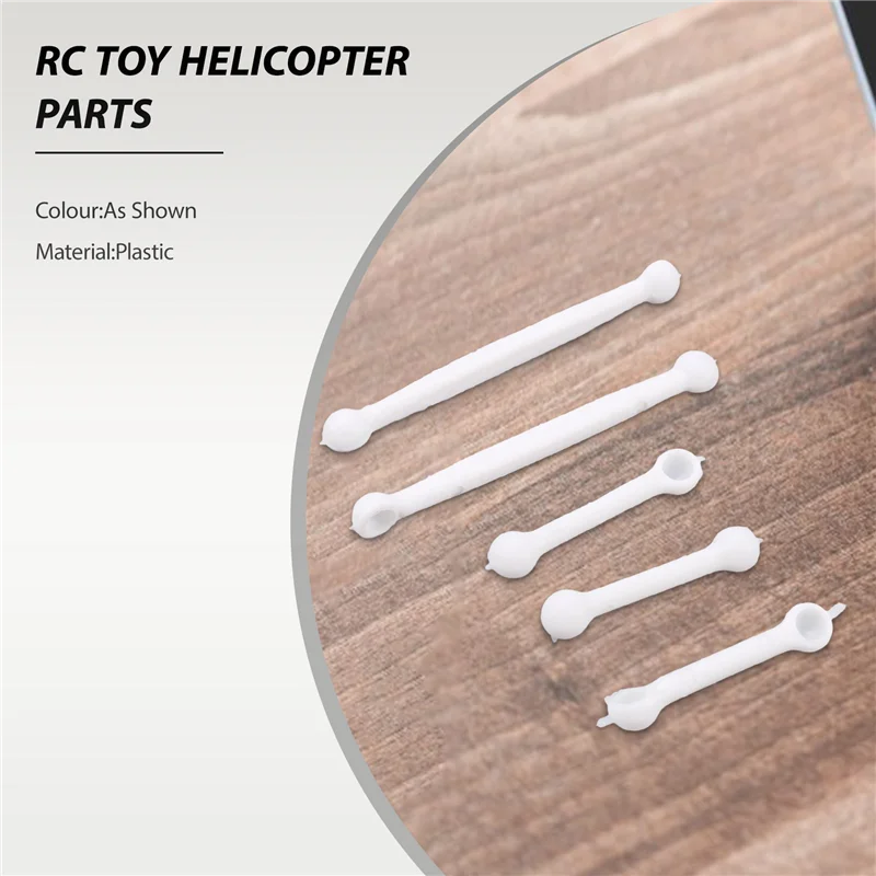 AB53 2X RC Toy Helicopter Upgrade C138 Connecting Rod Kit For RC ERA C138 Bell 206 1:33 RC Toy Helicopter Parts