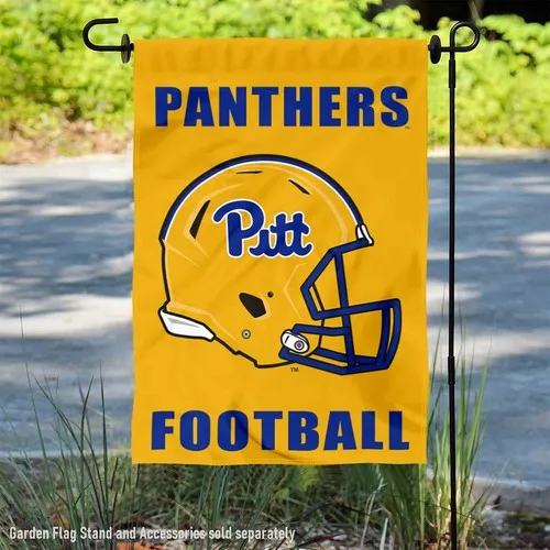 Pitt Panthers Football Helmet Garden Yard Banner hhp