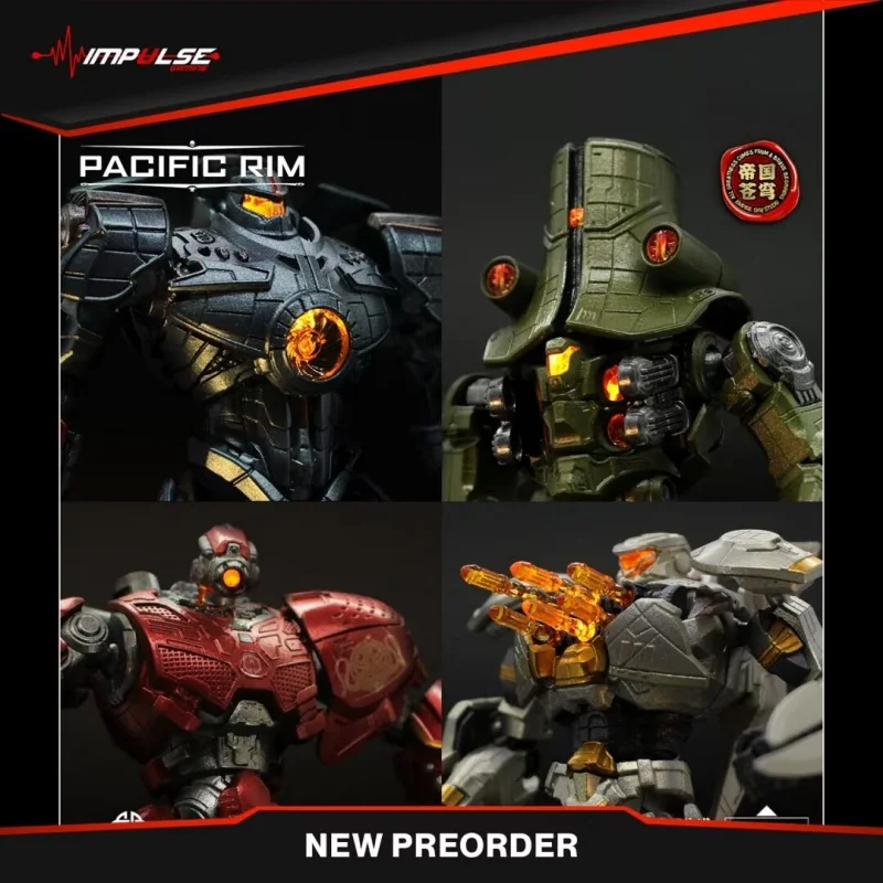 

【Pre Sale 2025 Q3】Empire Sky Studio Pacific Rim Gipsy Danger Crimson Typhoon 5-Inch 13cm Assembly Action Figures
