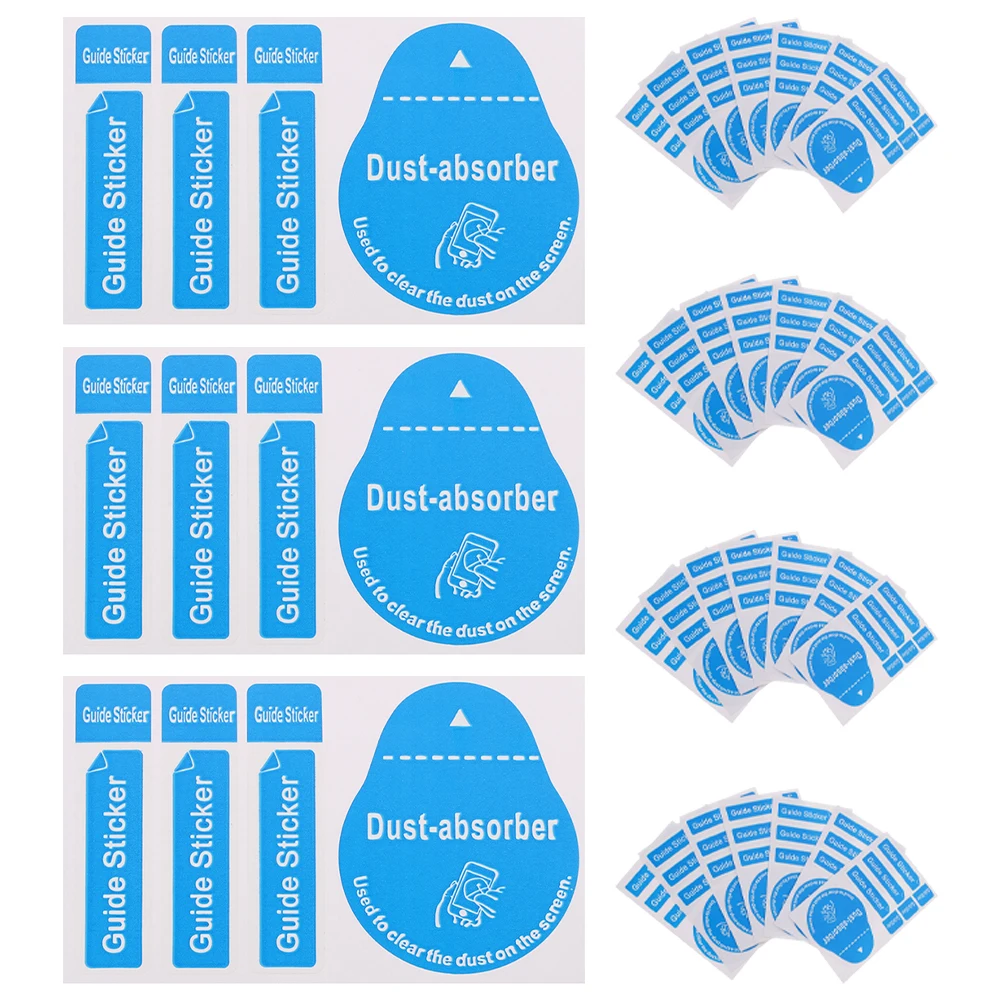 

200Pcs Screen Dust Cleaner Sticker Phone Film Sticking Tool Dedust Adhesive for LCD Camera Lens Electronic Devices Care