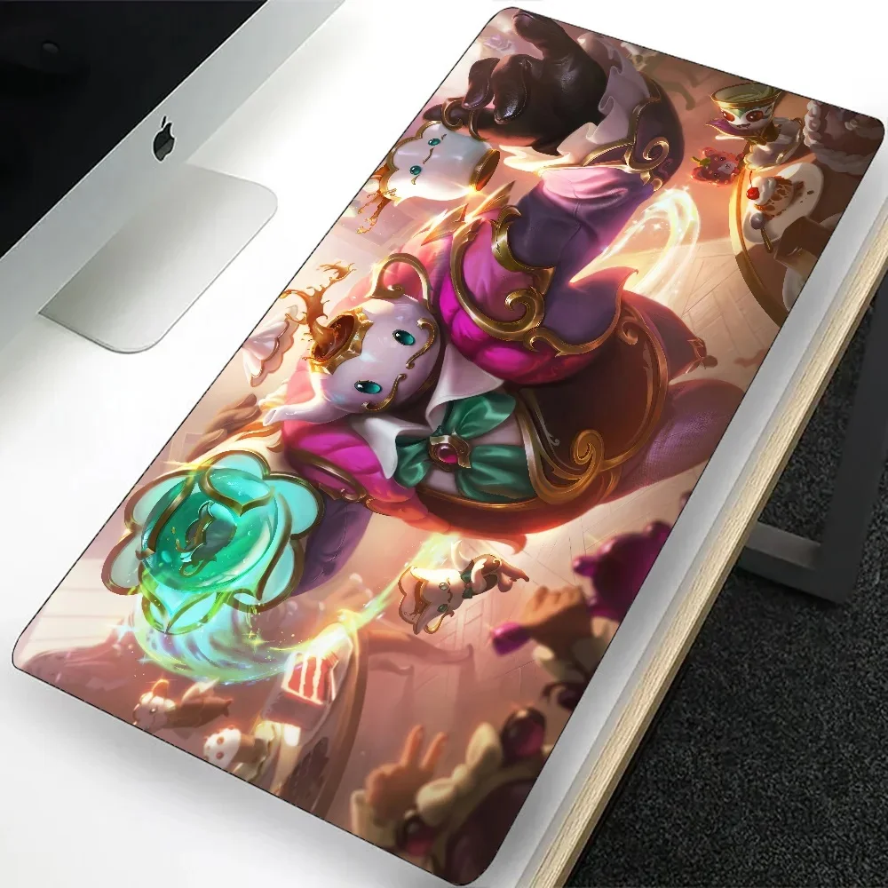 Tapis de souris League of ATIONS End Bard, grand tapis de souris de jeu, ordinateur, sous PC Gamer, ordinateur portable, bureau, clavier, polymères, tapis de bureau