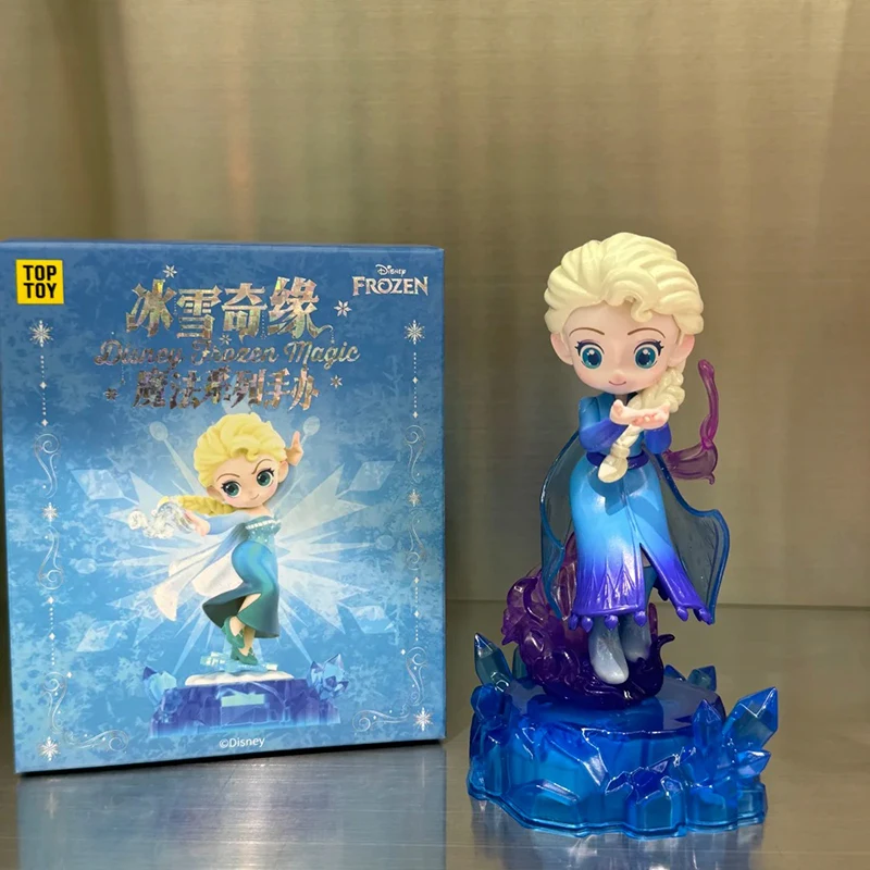 Disney Frozen Magic Serie Blinde Doos Anna Elsa Olaf Mysterieuze Verrassingsdoos Prinses Figuur Model Pop Kinderen Trendy Speciaal Cadeau