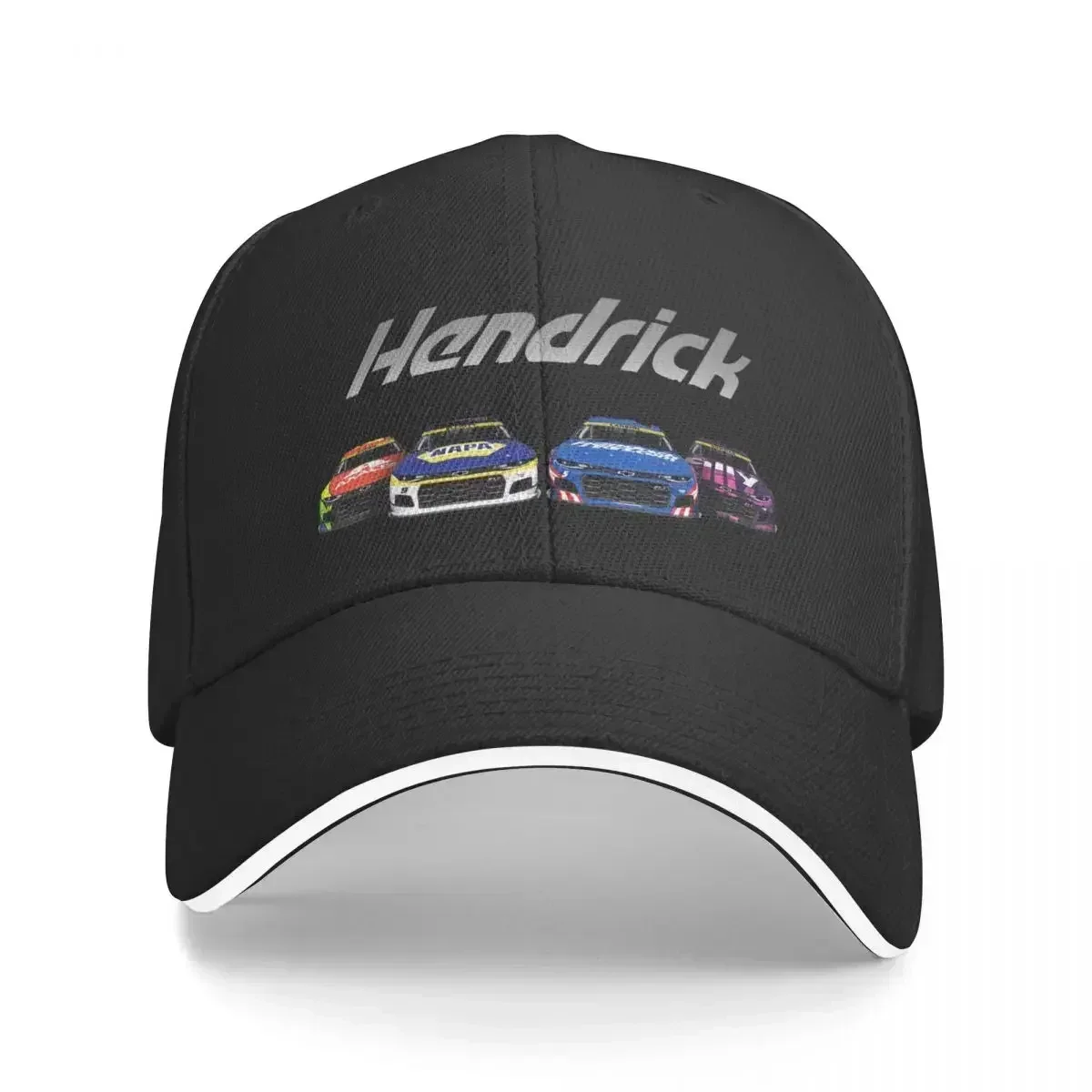 Hendrick Motorsports 2021 Playoffs Edition Unisex Caps Outdoor Trucker Baseball Cap Snapback Breathable Hat Polychromatic Hats