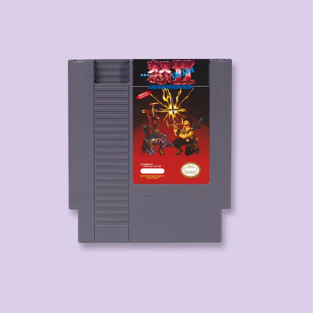 

Ikari II - Dogosoken Game Cartridge Action Game For NES 8Bit 72PIN Consoles Game Card