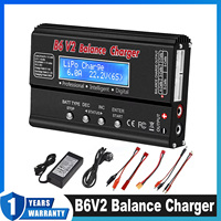 iMAX B6 V2 80W Battery Charger For Lipo NiMh Li-ion Ni-Cd Digital Lipro Balance Charger Discharger AC Power 15V 6A Adapter